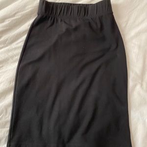 Black DownEast Pencil Skirt